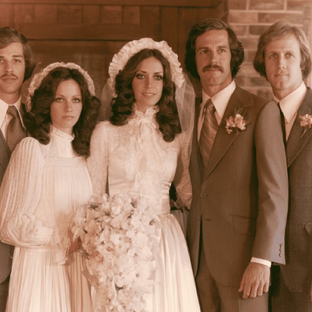 Ruth and Henry's wedding party